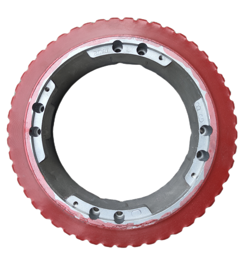 AMER 391259 250x90 drive wheel for Tennant T7