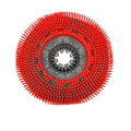 Red disc scrub brush compatible with Karcher BD 50/50 floor scrubber