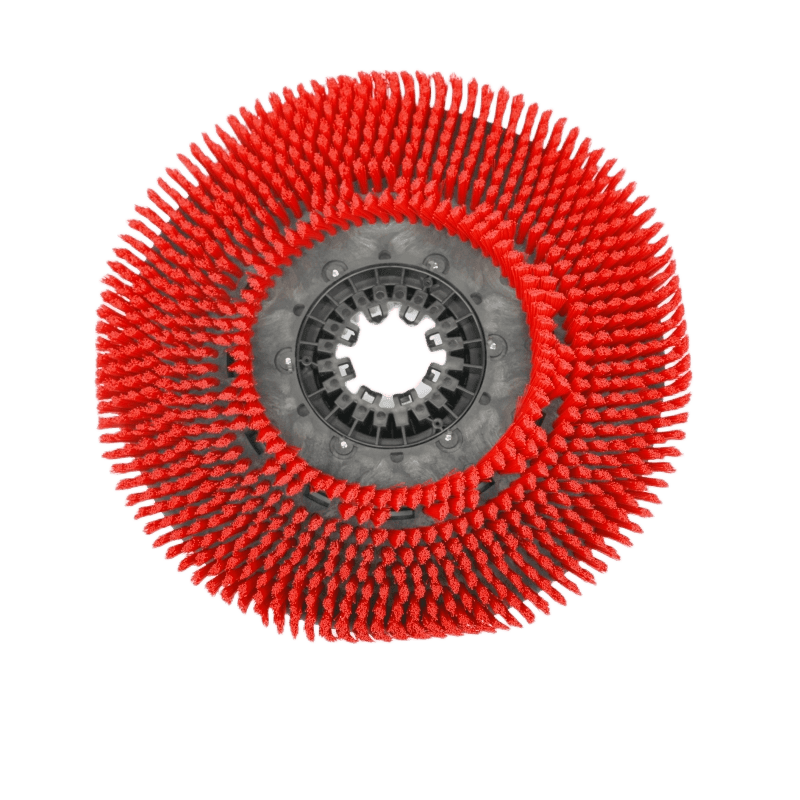 Red disc scrub brush compatible with Karcher BD 50/50 floor scrubber