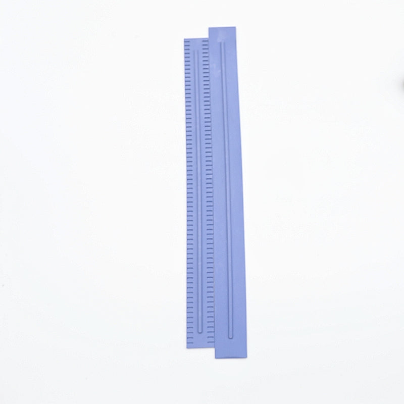 Blue squeegee blade set compatible with Karcher BD 50/50 floor scrubber