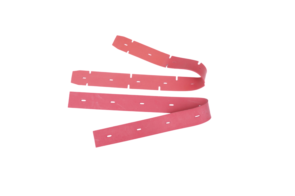 Tennant T300 T300e red squeegee blade set flexible replacement